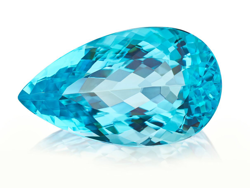 C. F. Arnoldi, Idar-Oberstein, Stand H2.2014, Paraiba Turmaline aus Mocambique und Nigeria